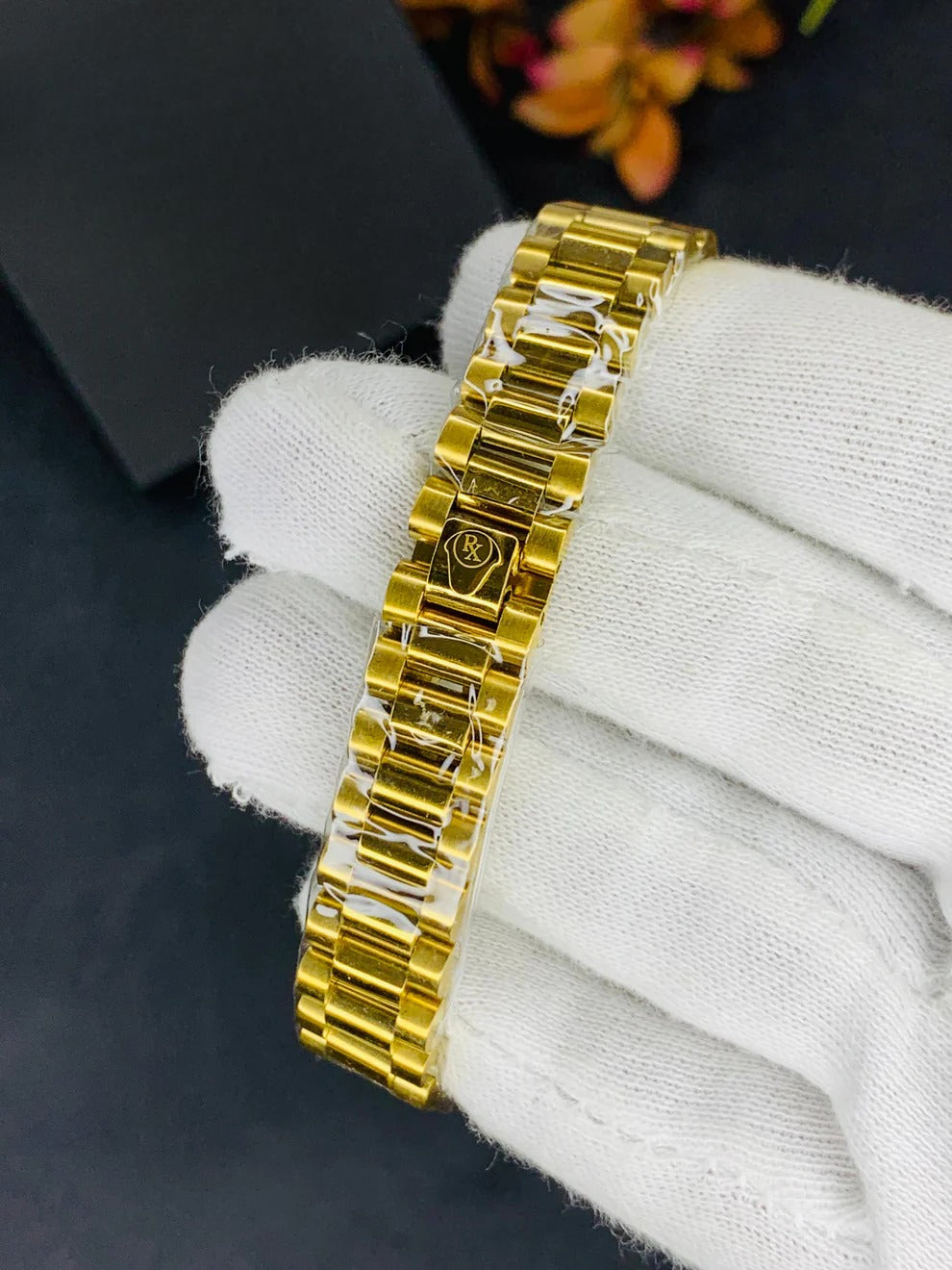 Rolex Golden Watch Master - Global Style (Black dial)